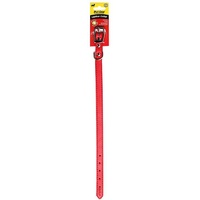 Leather Collar Red 65cm