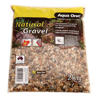 Aqua One Australian Gold Dark Gravel 4-6mm 2kg