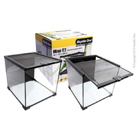 Reptile Enclosure Glass Mini T2 30cm with Lid