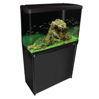 Aqua One Lifestyle 157 Tank with Cabinet Gloss Black