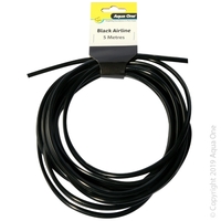 Aqua One Aquarium Airline Tubing PVC Black 5m