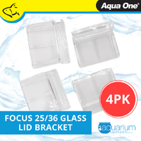 Aqua One Focus 25/36 & Imagitarium Glass Lid Bracket 4pk