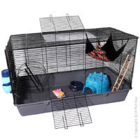 Pet One - Pet One Rat Starter Kit Cage with Stand