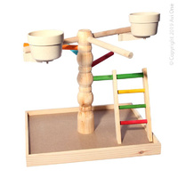 Play Gym with Steps & Feeders