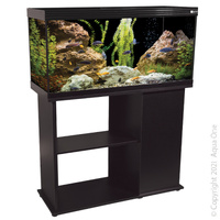 Aqua One Horizon 130L Black Edition Tank + Cabinet