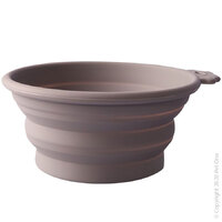 Silicone Travel Bowl Light Grey 760mL