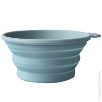 Silicone Travel Bowl Light Blue 760mL