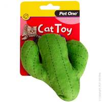 Plush Cactus Green Cat Toy