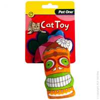 Plush Tiki Drink Cat Toy