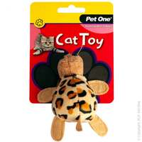 Plush Leopard Turtle Cat Toy