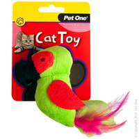Plush Parrot Cat Toy