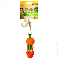 Veggie Wood Chew Carousel 13cm