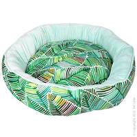 Pet One Botanicals Pet Bed Tropical Fern Medium