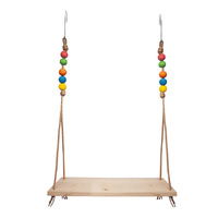 AviOne Poultry Bird Toy Wooden Swing