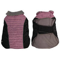 AdventureWalker Dog Coat Pink/Black 40cm