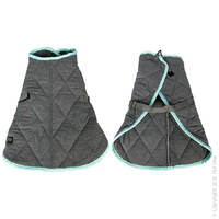 NightSleeper Dog Coat Charcoal Blue 25cm