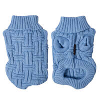 Pet One KomfyKnit Dog Jumper Icelandic Blue 25cm