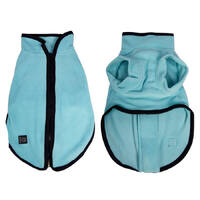 Pet One Fleece Dog Jumpsuit Light Blue 30cm