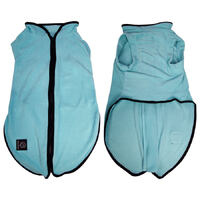 Pet One Fleece Dog Jumpsuit Light Blue 60cm