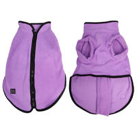 Pet One Fleece Dog Jumpsuit Purple 45cm