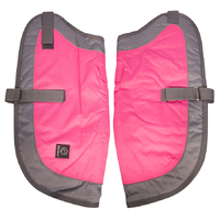 NightWalker Dog Coat Silver/Pink 70cm