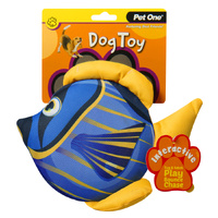 Dog Toy Angelfish with Squeaker