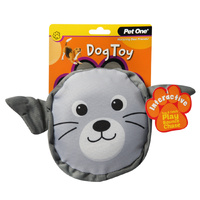 Dog Toy Seal with Squeaker