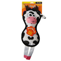Dog Toy Cow with Squeaker