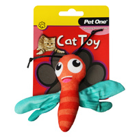 Cat Toy Dragonfly with Crinkle