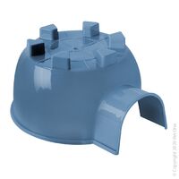 Plastic Mouse Igloo Blue Medium