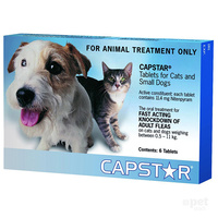 Capstar Cat & Small Dog 0 -11kg (6 Pack)