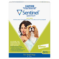 Sentinel Small Dog 4-11kg (3 Pack)