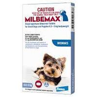 Milbemax Small Dog All Wormer 0.5-5kg (2 pack)
