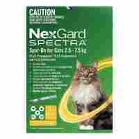 Nexgard Spectra Spot-On For  Large  Cats 2.5-7.5kg 3pk