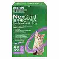 Nexgard Spectra Spot-On For  Small Cats 0.8-2.4kg 6pk