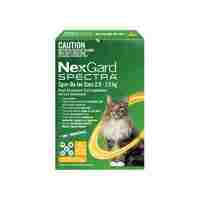 Nexgard Spectra Spot-On For  Large  Cats 2.5-7.5kg 6pk