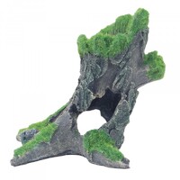 Bioscape Moss Leaning Tree Trunk Ornament