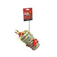 Birdie Shredder Tube Medium Bird Toy