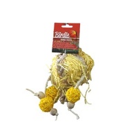 Birdie Super Yellow Burst Medium Bird Toy