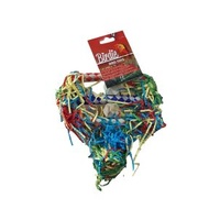Birdie Ratton Tubes Rainbow Shredder Large Bird Toy