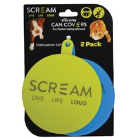 Can Covers Silicone Green & Blue (2 Pack)