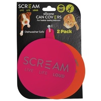 Can Covers Silicone Pink & Orange (2 Pack)