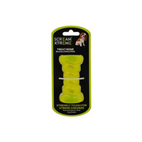 Scream Xtreme Dog Chew Bone Small Green