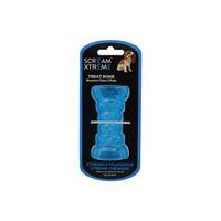 Scream Xtreme Dog Chew Bone Small Blue