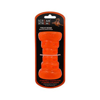 Scream Xtreme Dog Chew Bone Medium Orange
