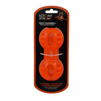 Scream Dog Products - Scream Xtreme Dumbbell Medium Orange