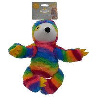 Snuggle Pal Rainbow Sloth Dog Toy - Large