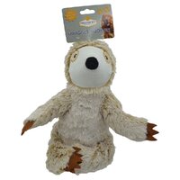 Snuggle Pals Tan Sloth Dog Toy - Small