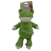 Snuggle Pals Frog Dog Toy - Large