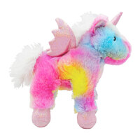Plush Tie Dye Rainbow Unicorn